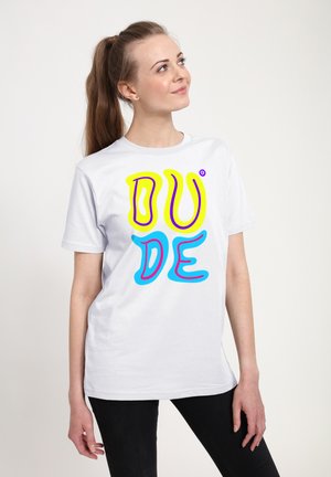 T-shirts print - white