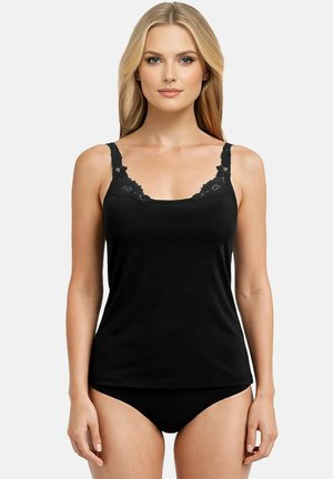 HAASIS Bodywear 1919, 2 PACK - Undershirt - schwarz