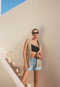 Next FRINGED REGULAR FIT - Liivi - metallic gold