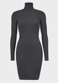 Wolford MERINO RIB - Gebreide jurk - anthr. melé
