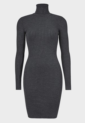 Wolford MERINO RIB - Abito in maglia - anthr. melé