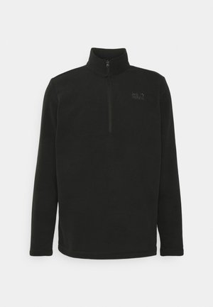 Jack Wolfskin TAUNUS - Fleecová mikina - black