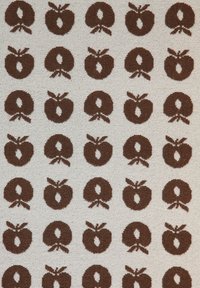 Småfolk 2ER-PACK 50 100 MIT ÄPFELN - Badehåndklæde - brown