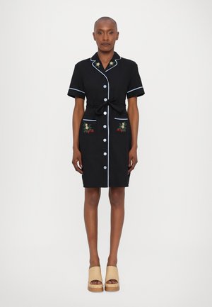 FIONA DRESS - Paitamekko - black