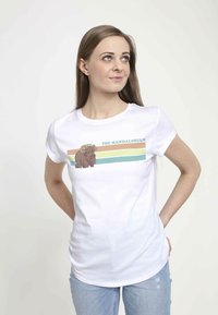 Star Wars STAR WARS: THE MANDALORIAN BANTHA RIDE - T-Shirt print - white