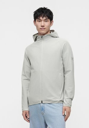 EA7 Emporio Armani VENTUS - Φούτερ με κουκούλα - off-white