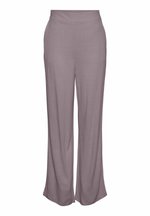 Pieces Loose fit culotte van een mix van viscose en linnen, model 'PIA