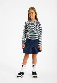 The New A-linjekjol - navy blazer