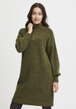 FRSANNY - Strikkjoler - rifle green melange