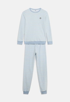 Petit Bateau, EPONGE GRATTEE SET - Комплект пижама - polaire/milk