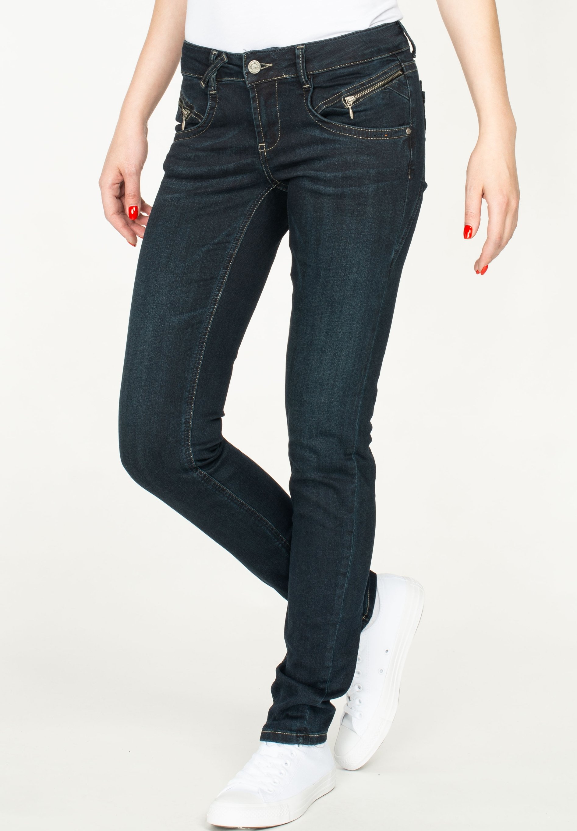 Miracle of Denim MARIA - Slim fit jeans - schwarz/black - Zalando.de