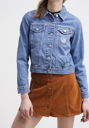 Topshop Chaqueta vaquera - light-blue denim