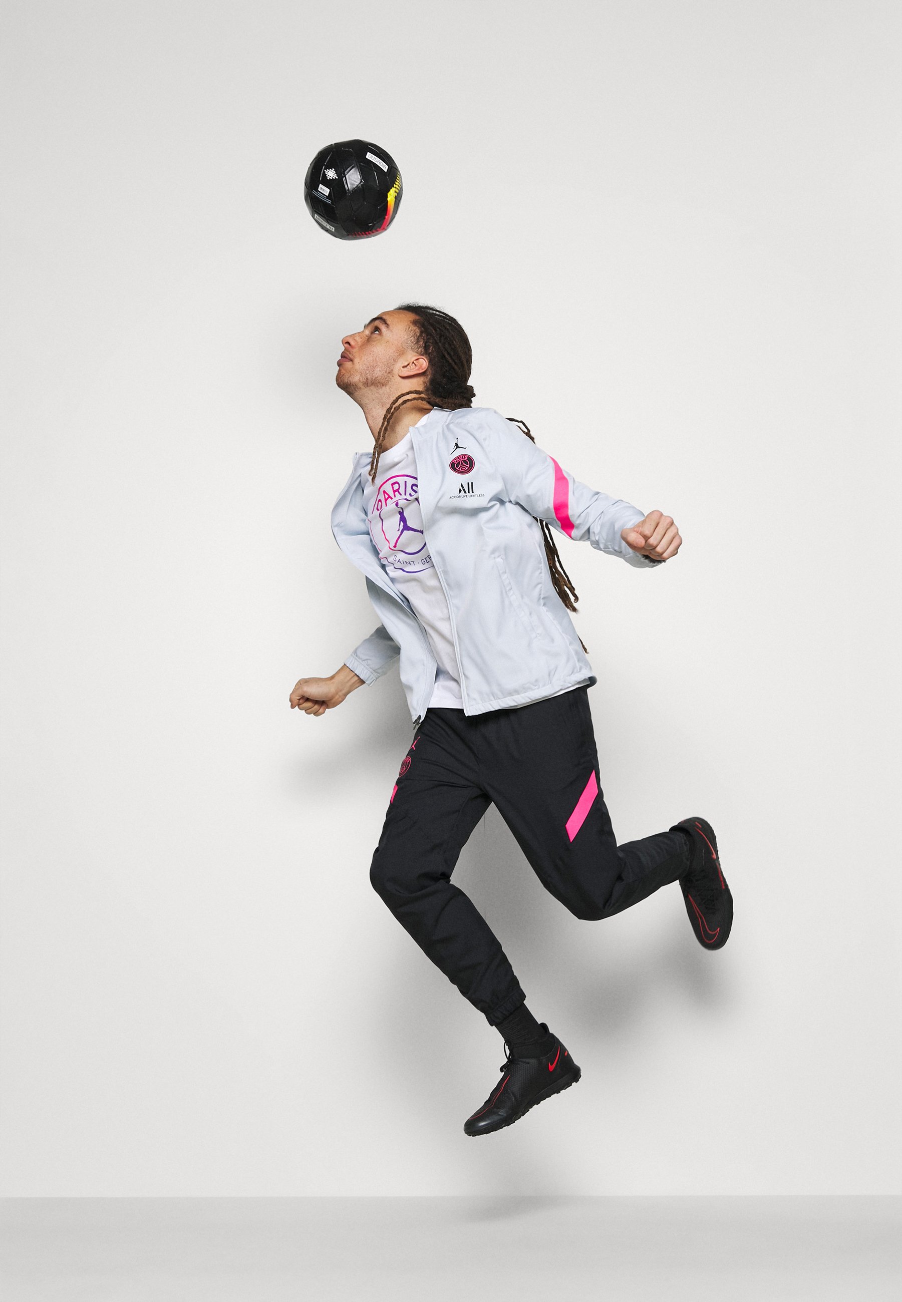 Nike Performance PARIS ST GERMAIN DRY STRIKE TRACKSUIT SET - Equipación de  clubes - pure platinum/black/gris - Zalando.es