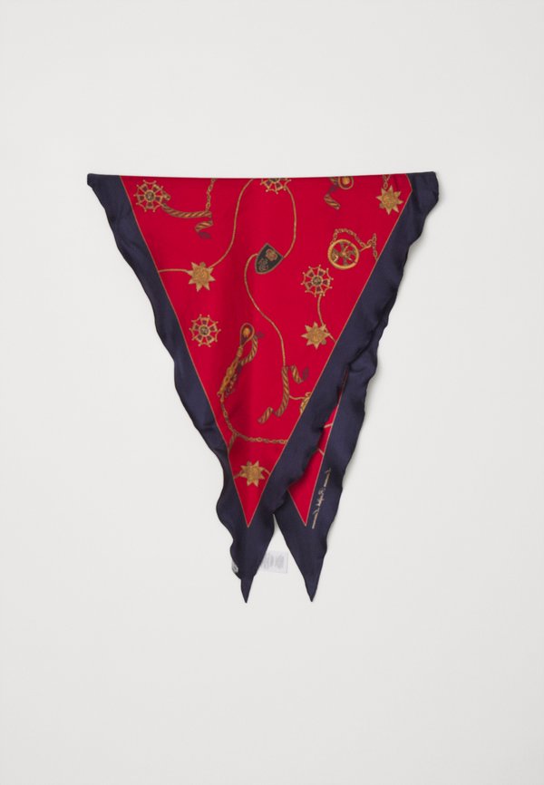 PRINT SILK TWILL DIAMOND SCARF - Foulard