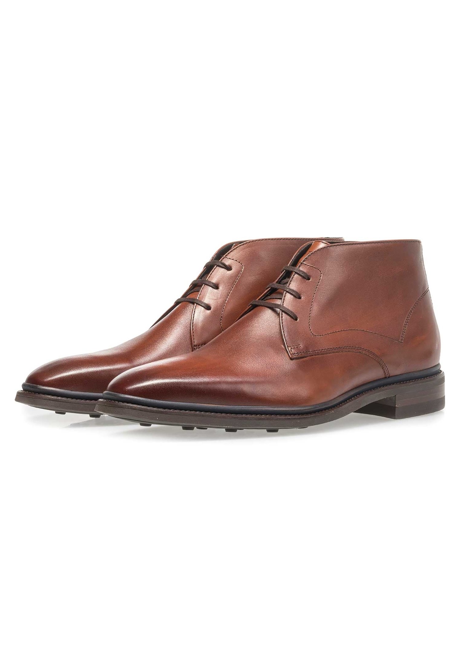 Floris van Bommel Korte laarzen - darkcognac/cognac - Zalando.nl