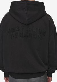 Pegador Felpa con zip - black