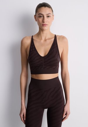 FANTASIA ANIMALIER - Bustino - cioccolato