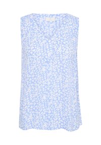 KAAMBER PRINTED - Top - vista blue chalk flower