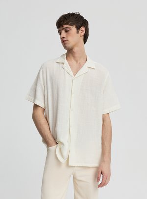 Terranova MC UNITA - Camicia - bianco lana