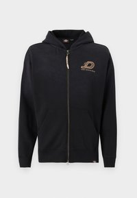 CHINESE NEW YEAR FRENCH TERRY FULL ZIP HOODIE UNISEX - Hanorac - black