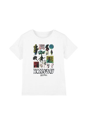 Warner Brothers, HARRY POTTER HERBOLOGY TEXTBOOK - T-Shirt print - white