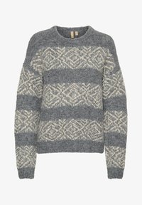 Ej vald, steel gray melange