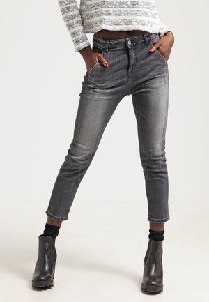 Slim fit jeans - grey denim
