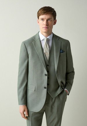 TEXTURED-REGULAR FIT - Veste de costume - green