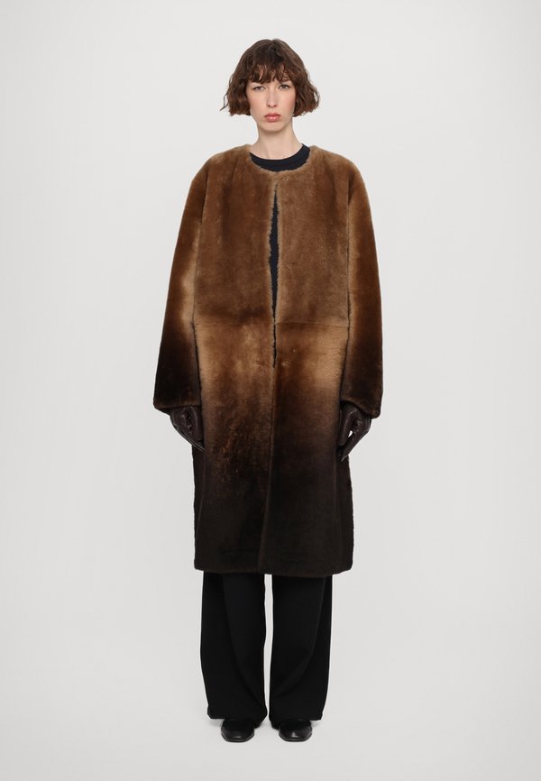 IRIS BRAE COAT - Leather jacket2