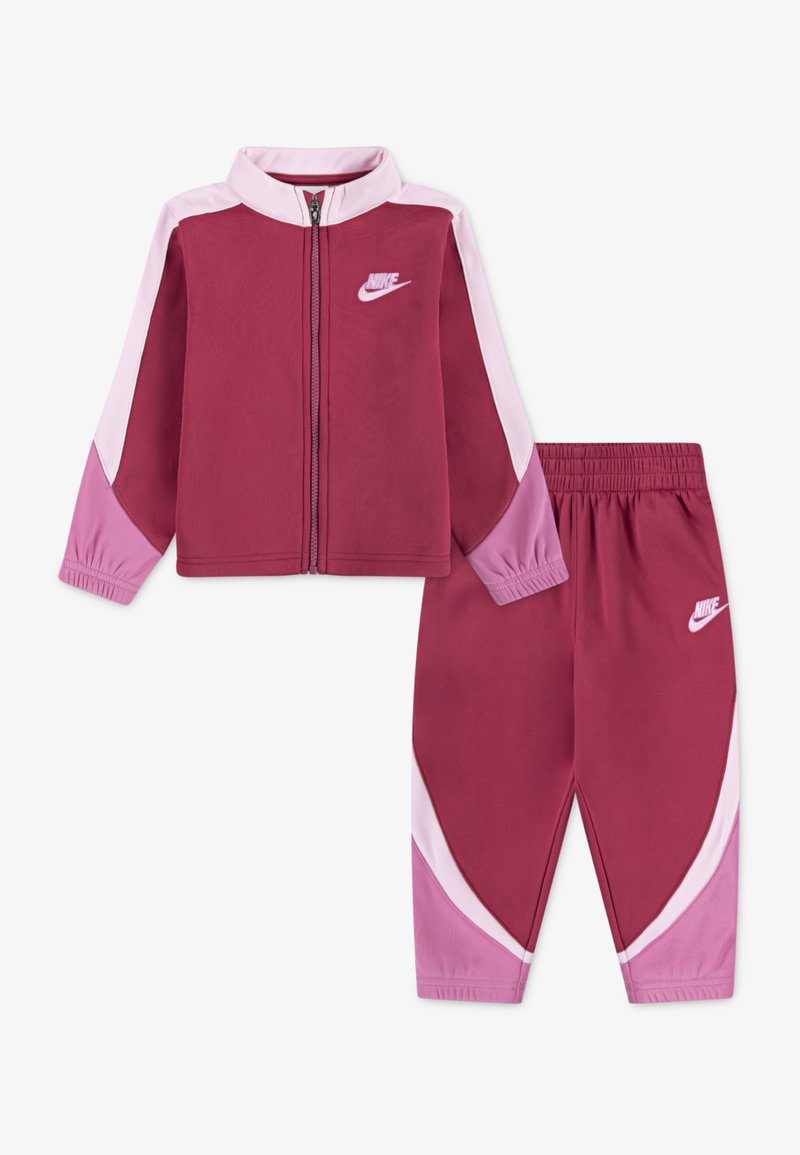 Nike Sportswear PROPUS COLOR BLOCKED UNISEX - Träningsset - sweet beet
