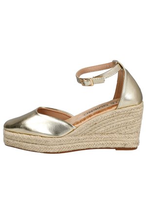 Zapatos de plataforma - metalizado