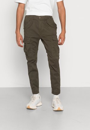 AIRMAN PANT - Pantaloni cargo - black olive