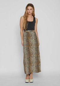 VILA VIKENZA U-NECK REV NOOS - Top - black