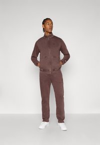 Champion WASH SWEATSUIT FULL ZIP SUIT SET - Trainingsanzug - brown