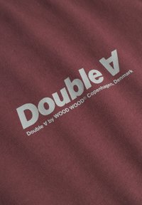 DOUBLE A BY W.W. LIAM  AANEUE - T-Shirt print - decadent chocolate