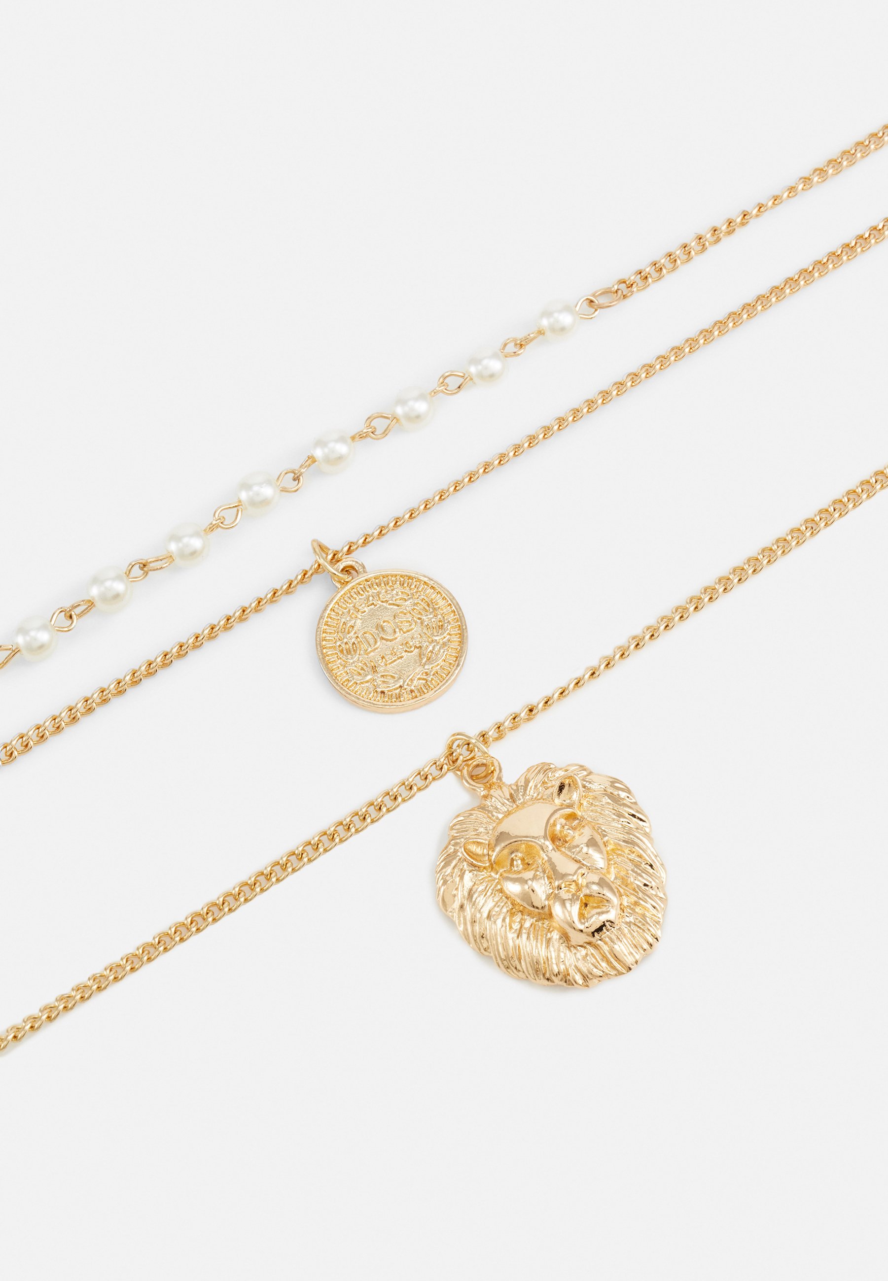 Donna LION LAYERING NECKLACE UNISEX - Collana Donna LION LAYERING NECKLACE UNISEX - Collana