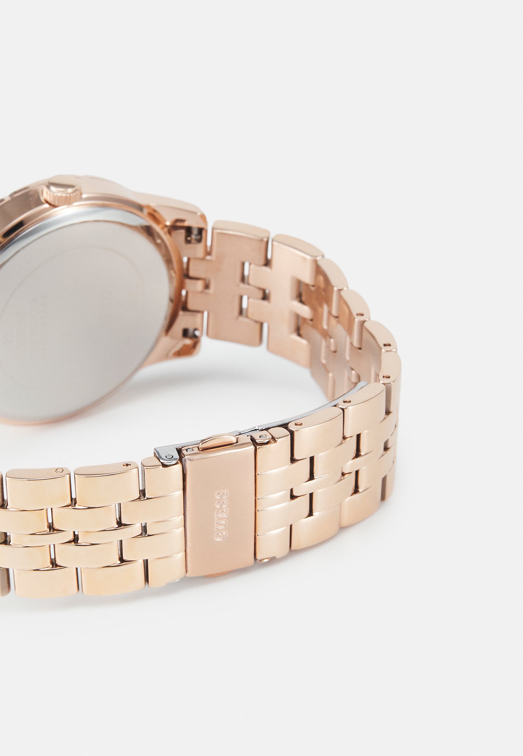 Orologio Multifunzione Guess Da Donna – Cassa 36mm, Bracciale Acciaio Oro Rosa, Impermeabile 50m