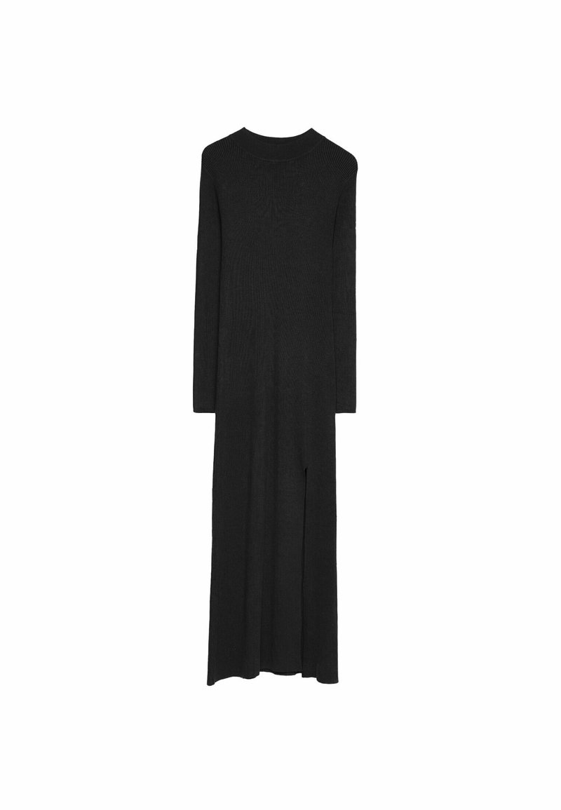 Damen Freizeitkleider | Stradivarius Strickkleid black/schwarz - TM92368 Damen Freizeitkleider | Stradivarius Strickkleid black/schwarz - TM92368