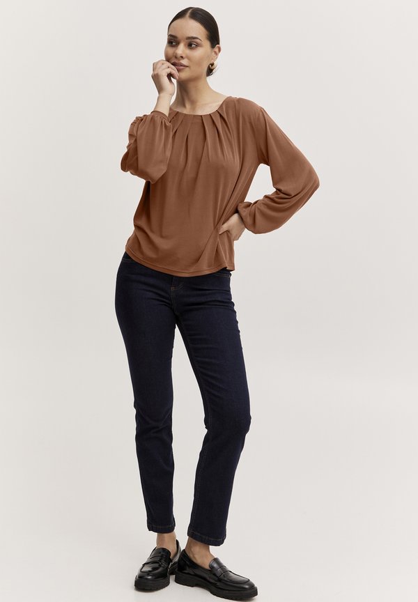 BYPerl - Long sleeved top - brunette3