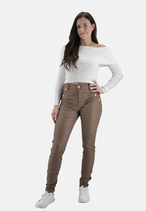 Pantalon classique - beige
