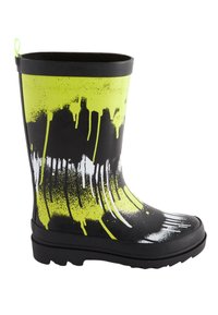 Next - Gummistiefel - black fluro splat Thumbnail-Bild 1