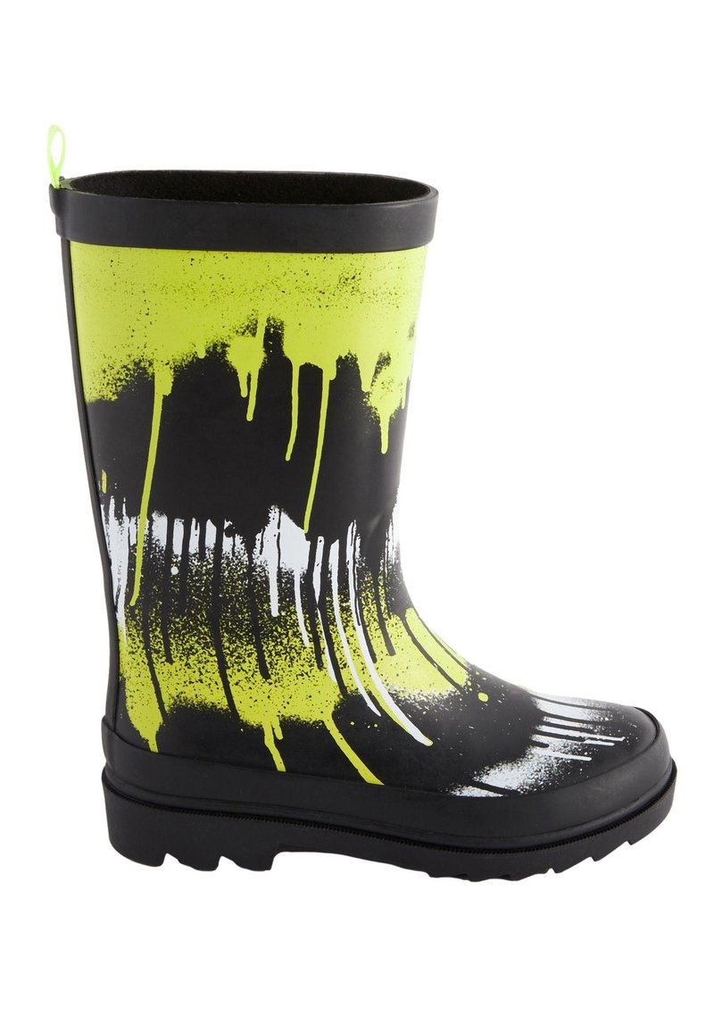 Next - Gummistiefel - black fluro splat, Vergrößern