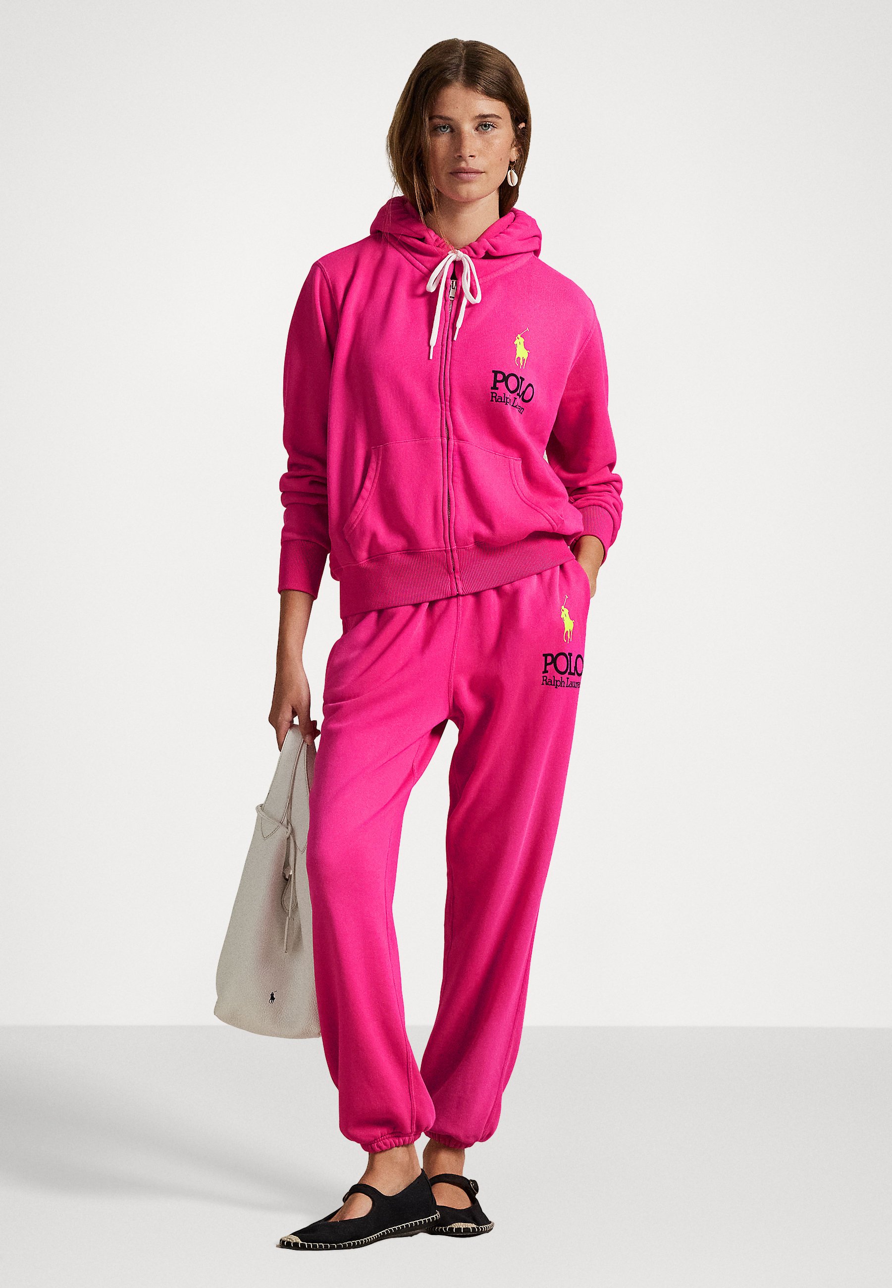 Polo Ralph Lauren BIG PONY LIGHTWEIGHT FLEECE ZIP HOODIE - Zip-up