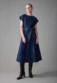 Zign Studio Jeansklänning - dark blue