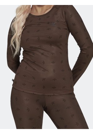 Camiseta de manga larga - brown