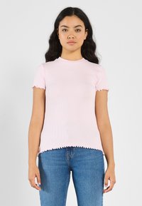Even&Odd 2 PACK  - Základné tričko - pink a boo/black