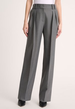 Luisa Spagnoli OGGI - Trousers - grigio melange