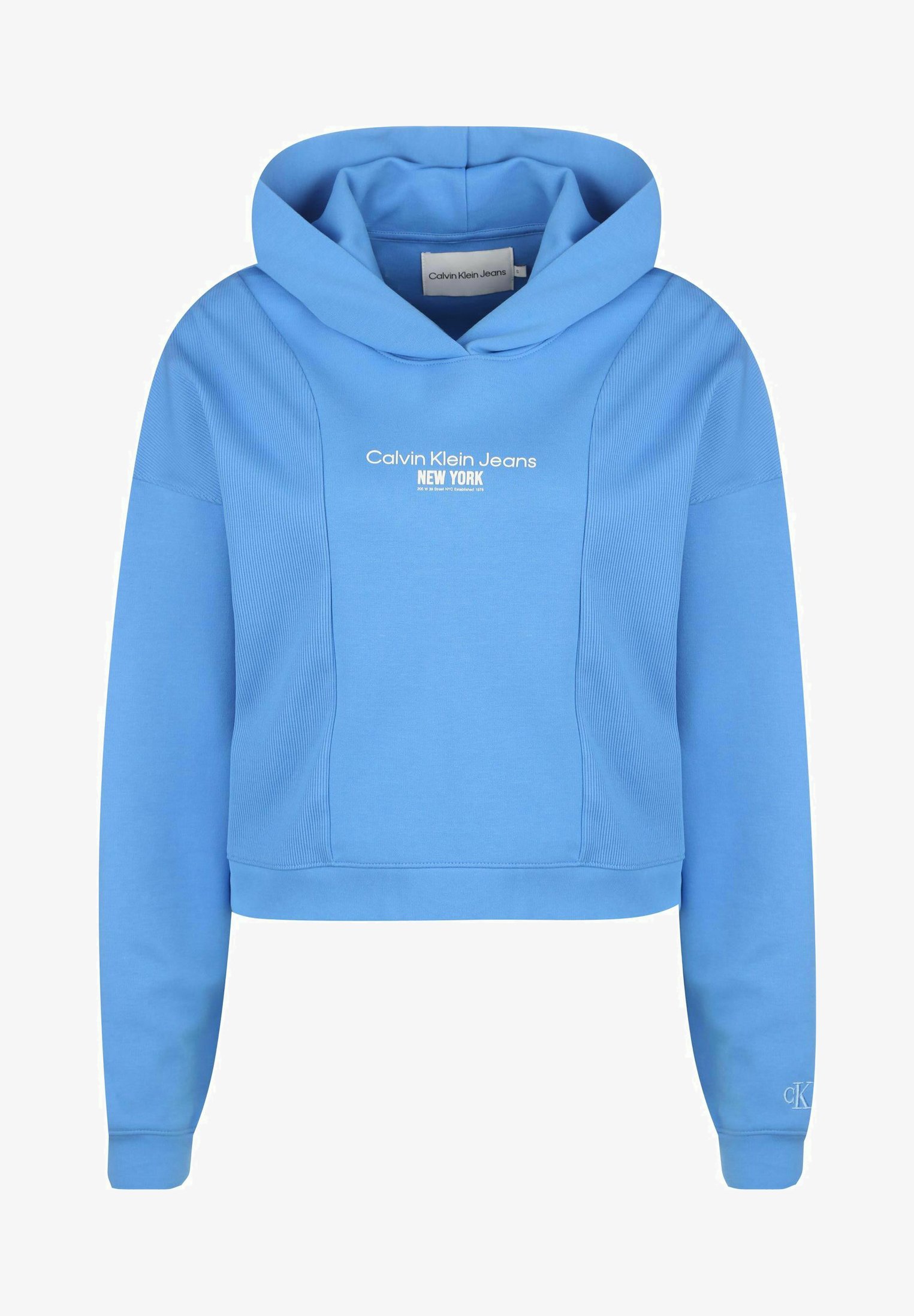 Cropped Calvin Klein Hoodie Calvin Klein Jeans INTERLOCK Hoodie