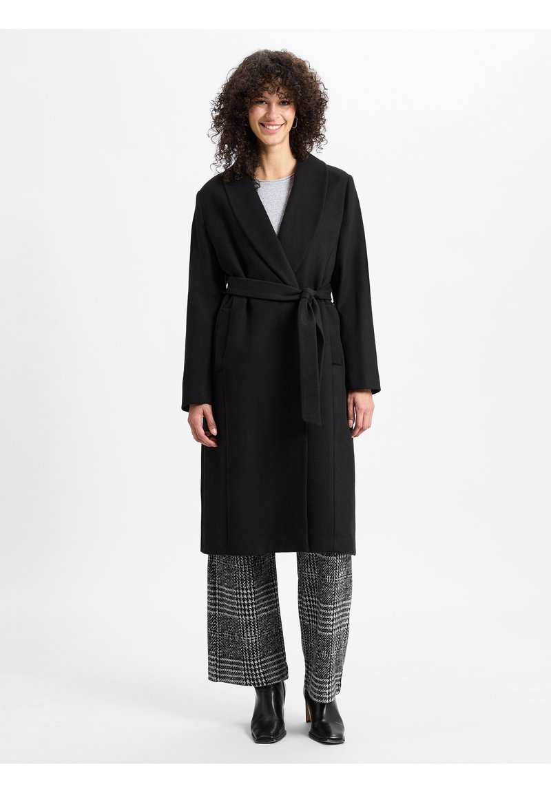 More & More Klassischer Mantel schwarz Zalando.de