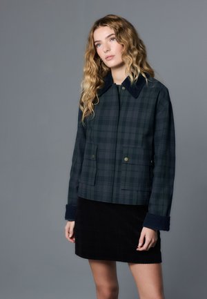 Next, REGULAR FIT -HERTIAGE CORD COLLAR - Outdoorjacke - navy check